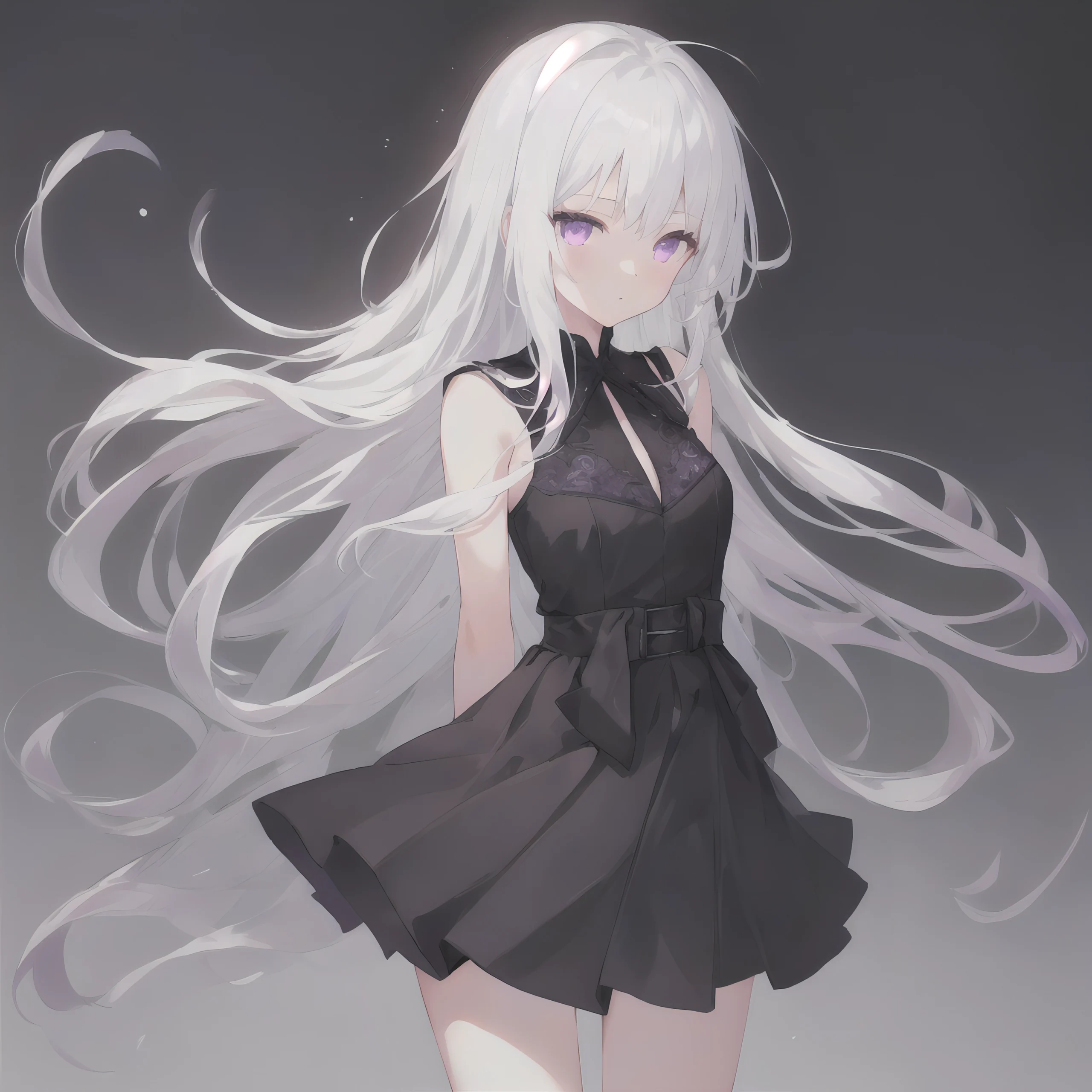 动漫少女_灵动银丝缩略图