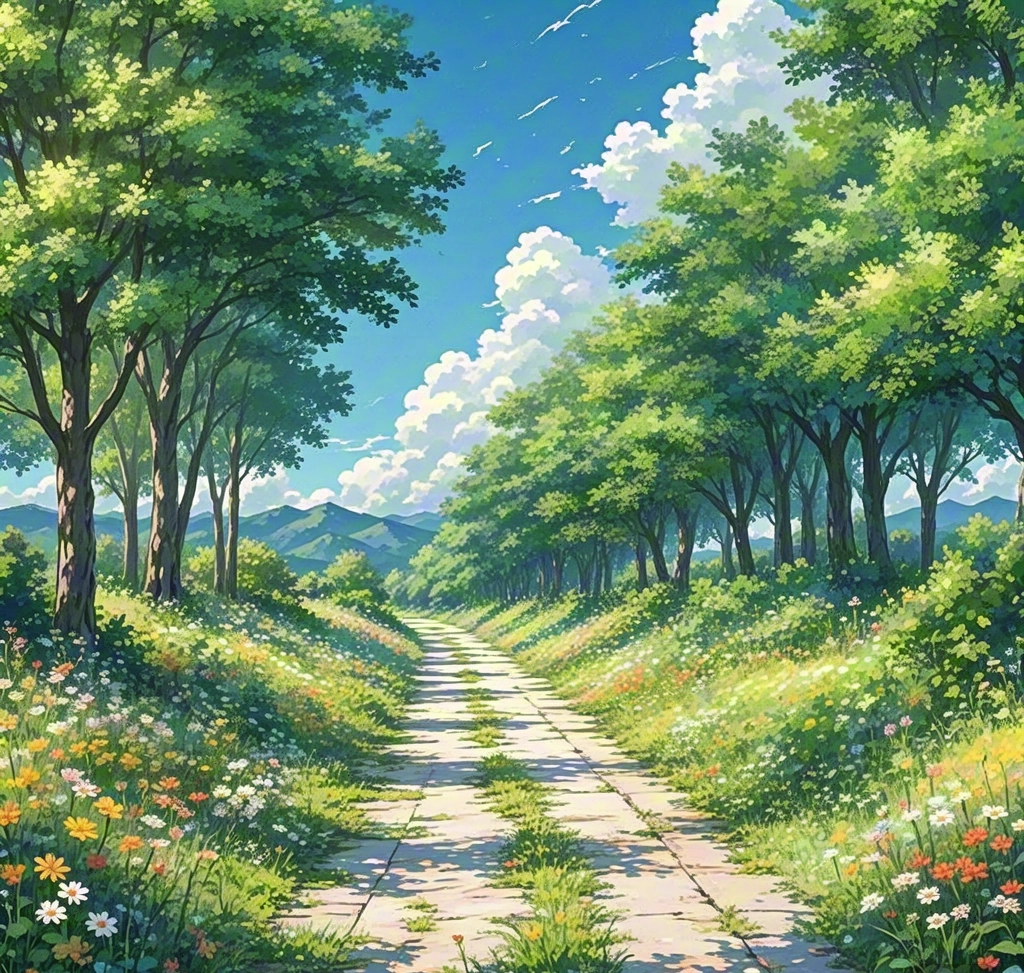 林荫小道缩略图