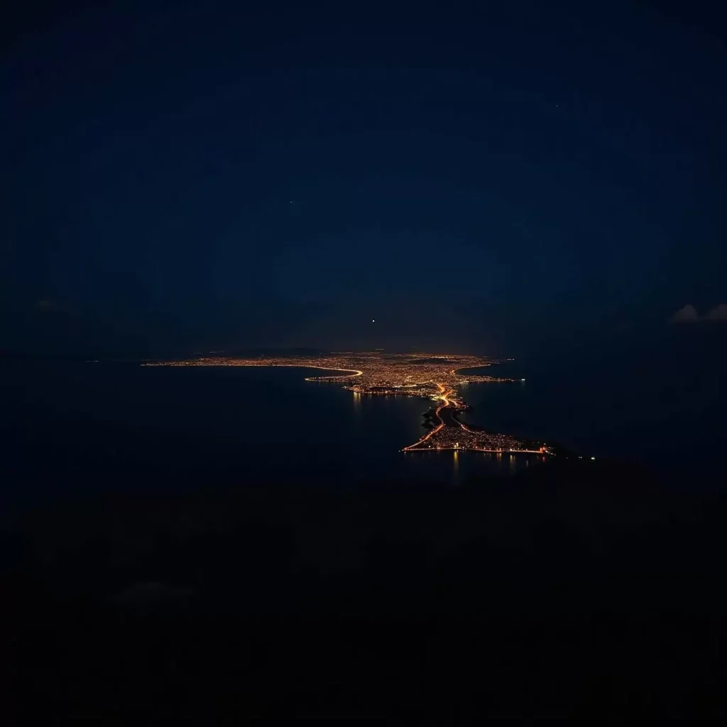 系列-月光下的海滨灯火插图3 系列-月光下的海滨灯火插图3