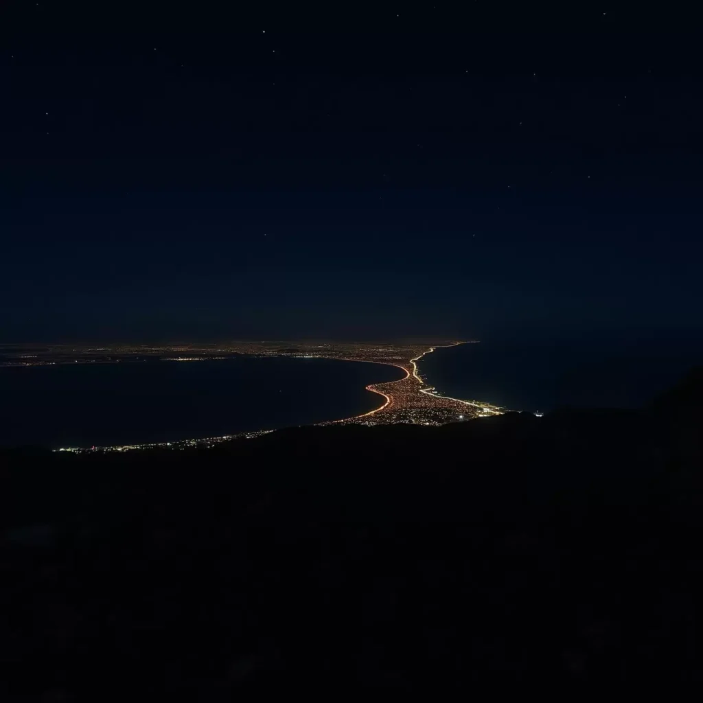 系列-月光下的海滨灯火插图6 系列-月光下的海滨灯火插图6