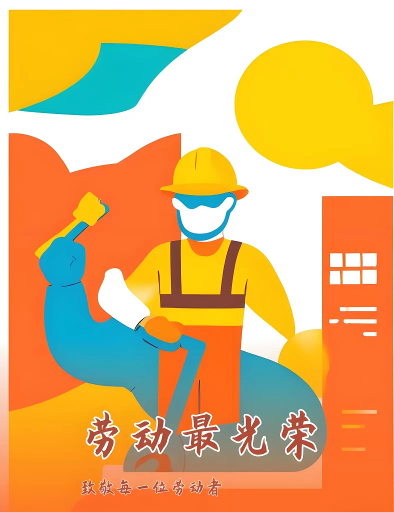 五一劳动节海报插图4