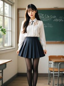系列-制服少女_写实