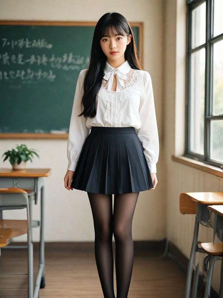 系列-制服少女_写实插图3 系列-制服少女_写实插图3