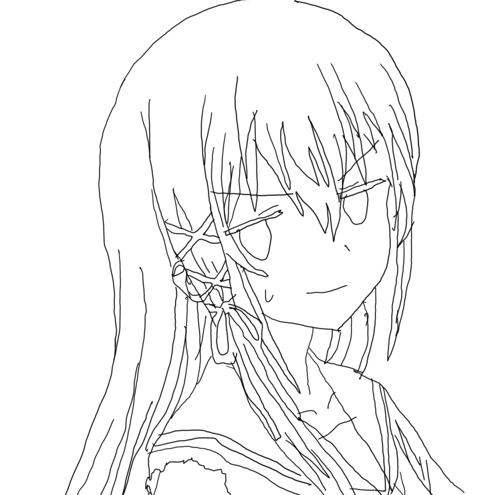 契约之吻_木更-线稿1插图